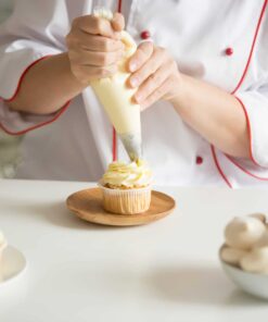 Aplicación crema pastelera
